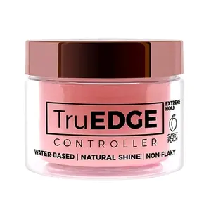 TruEDGE Controller - 100 Ml / 3.38 Fl Oz Extreme Hold Water-Based Natural Shine Non-Flaky Sweet Peach