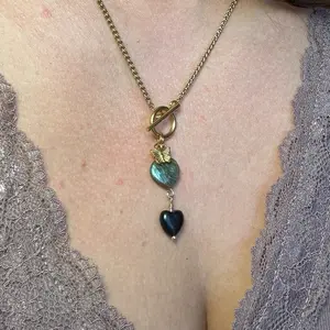 Dainty Drip Crystal Magic Energy Necklaces - Add Charms Separately - Stainless Steel Hypoallergenic Waterproof Fade Proof Tarnish Free 14k Gold Plated Very Long Lasting. Unique Customizable Double Crystal Healing Energy Small Women Owned Business.