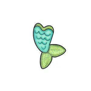 mermaid tail 2018 cookie cutter