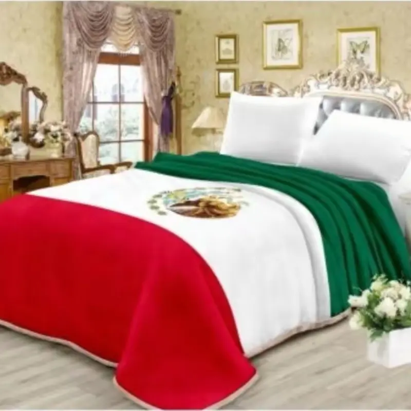 Mexico Blanket, Queen size vivid colors