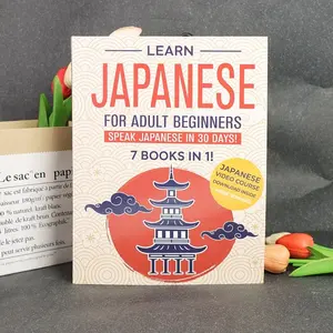 Adult Japanese Language Learning Book, Beginner Level, 30-Day Quick Start, Comprehensive Guide, Essential Skills Covered, Language Learning Workbook