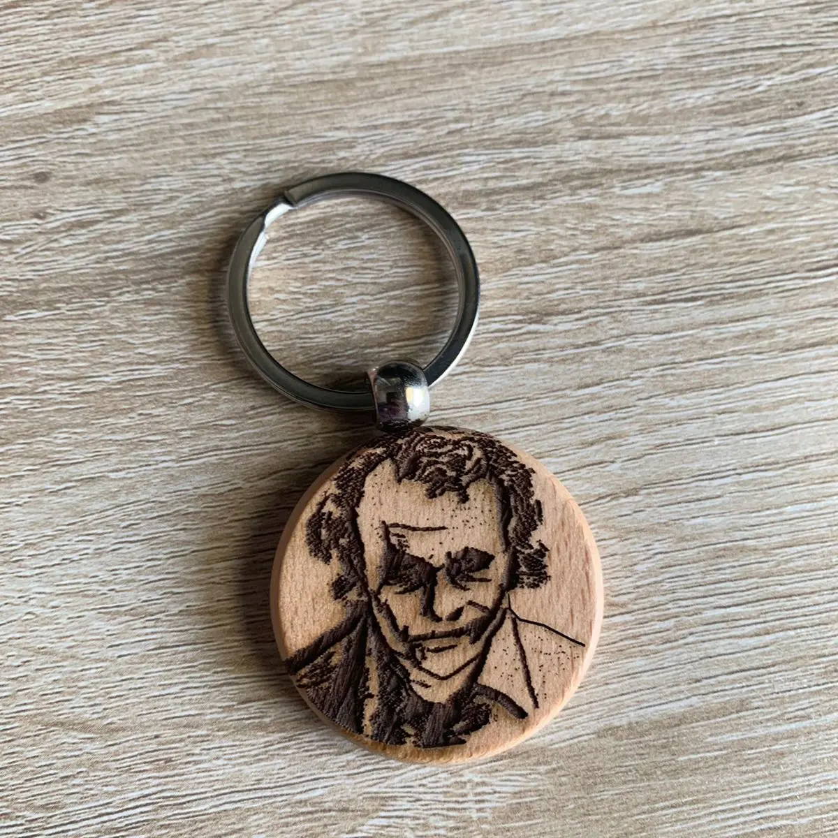 Batman and joker key chain