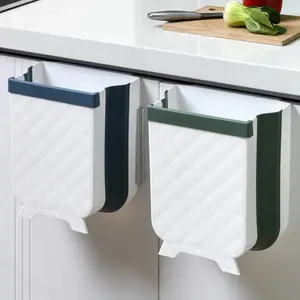 Space-Saving Foldable Trash Bin