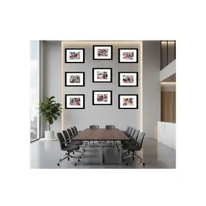 Its About Me — 9-Piece Original Painting Set - #4 OF 9N9 Limited Series - Textured, Collage