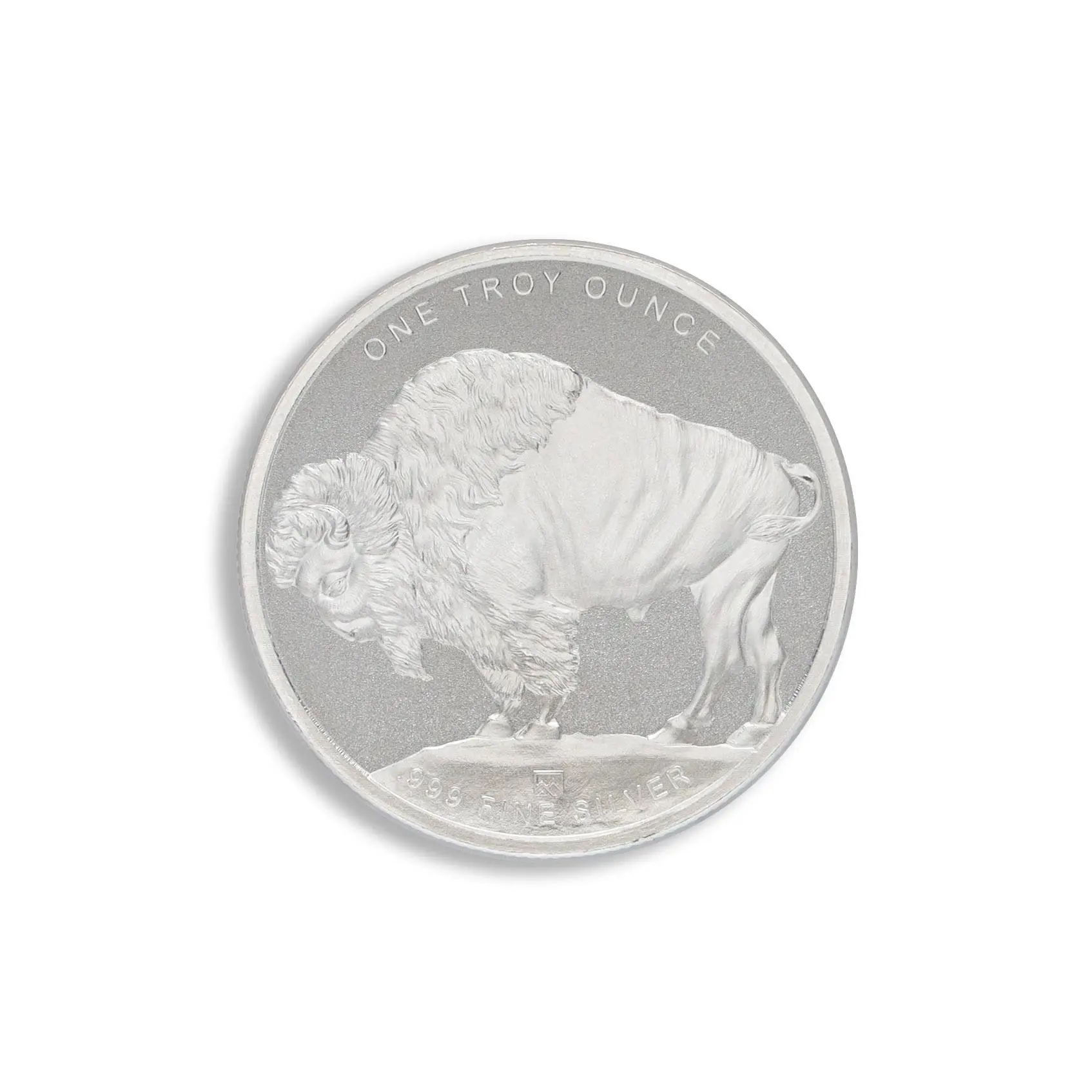 1 oz Silver Round - Buffalo Design .999 - Frontier Mint (New)