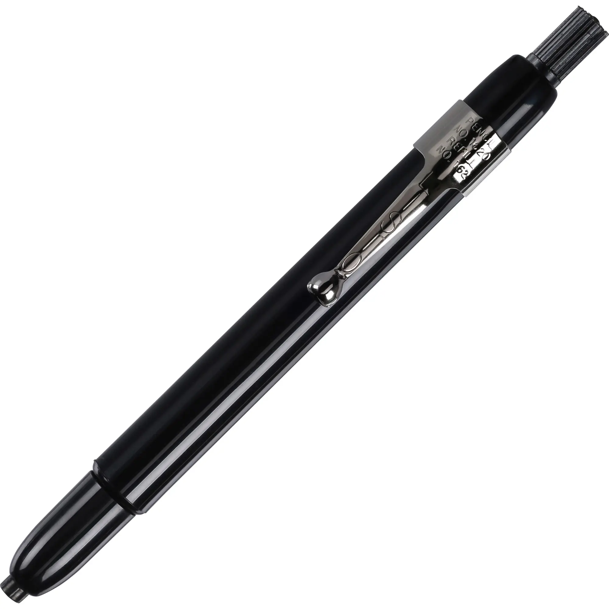 Listo Mechanical Marking Pencils, Refillable, Black Barrel, Pack Of 12