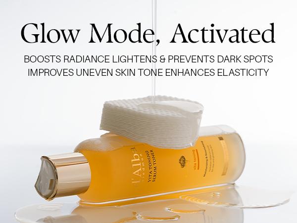 [OFFICIAL d'Alba] [Set] 5 Step Glow Mode On (Day & Night Care) l  l Even Out Skin & Reduce Dark Spots l Simplify Your Skincare with All-In-One Vitamin Routine l Spray Serum + Toner + Serum + Cream + Hydrogel Mask