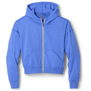 Vuori Halo Modern Full-Zip Hoodie Women's Supersoft DreamKnit Fabric Relaxed Fit Warm for Chilly Workouts