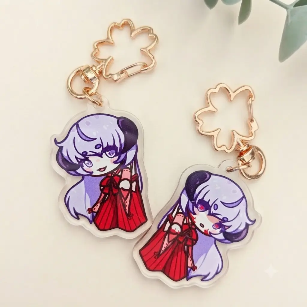 Higurashi Hanging Acrylic Keychains (Double Sided)