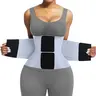 FeelinGirl Belt Waist Cincher Ab Belt with Triple Wrap Women Comfortable Fabrics Nylon Adjustable Multicolor Womenswear Lady Comfort Fabrics Womenswear Fits Sexy Waist Trainer Polyester Customized