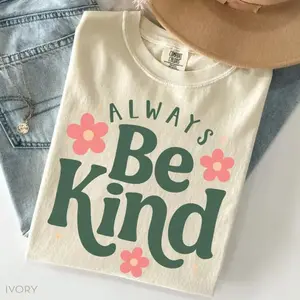 Comfort Colors Kindness TShirt Gifts, Be Kind T-Shirt, Positive Clothing, Inspirational TShirt, Motivational T-Shirt, Back to School - TrendWear USA