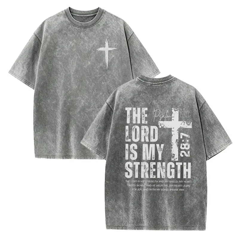 Classic Unisex 100% Cotton Short Sleeve Seamless Jesus Graphic Gym T-Shirt - Christian Faith Digital Print Pump Cover, Soft Streetwear Activewear for Men