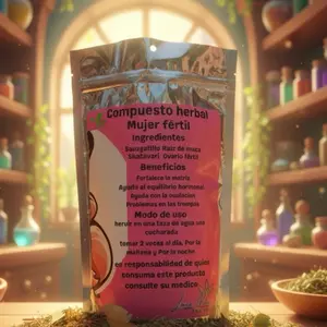 Compuesto herbal para la mujer.