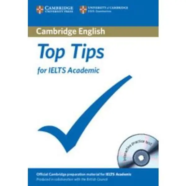 USED-Top Tips for Ielts Academic Paperback [With CDROM] by Cambridge Esol (Paperback)