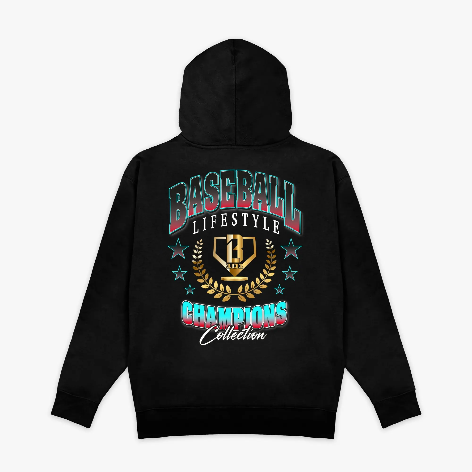 Champions Logo Hoodie - Black