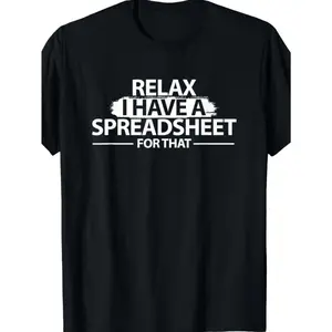 Accounting Fun Relaxation Form Shirt Accounting Gift Unisex T-Shirt, Suitable for All Seasons, Family T-Shirt Graphic Tees Classic Cotton Tee Men's T-Shirts Cotton Menswear Comfort Wear Fun Shirts