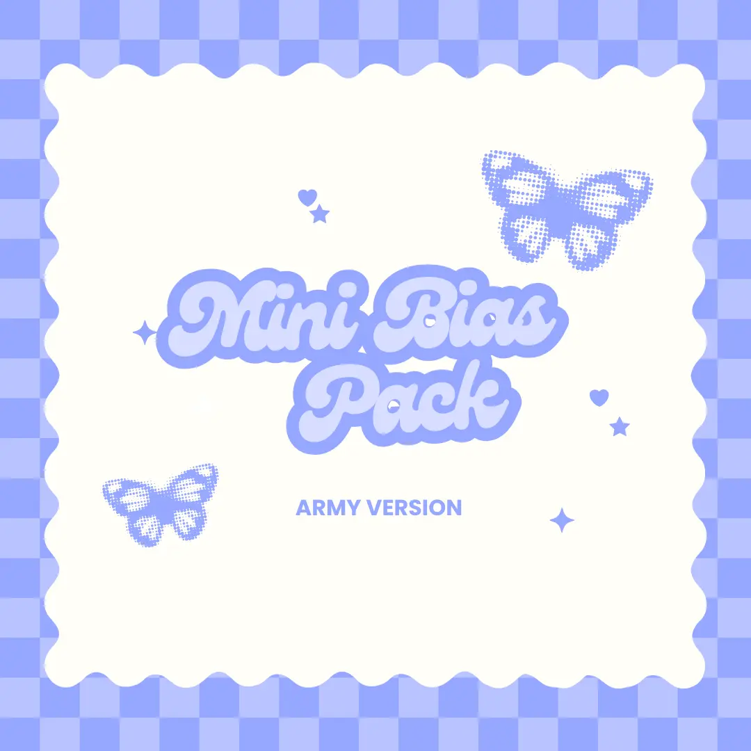 Mini Bias Pack, Bias Set | Photos, Stickers | Fangirlmoon