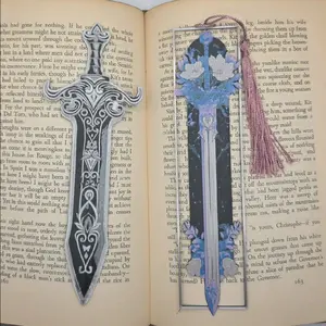 Fantasy Sword Bookmarks – 3D Printed Bookish Gift for Readers and Fantasy Lovers