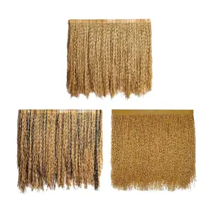 Straw Roof Thatch Artificial Thatch Roll for Patio Decoration Hut
