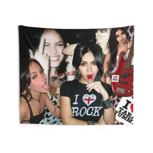 Tara Yummy Wall Tapestry wall tapestry poster for college dorm cave bedroom living room office party decoration gift