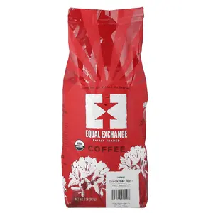 Equal Exchange Coffee, Organic Breakfast Blend, Medium & French Roasts, 2 lb (907 g)