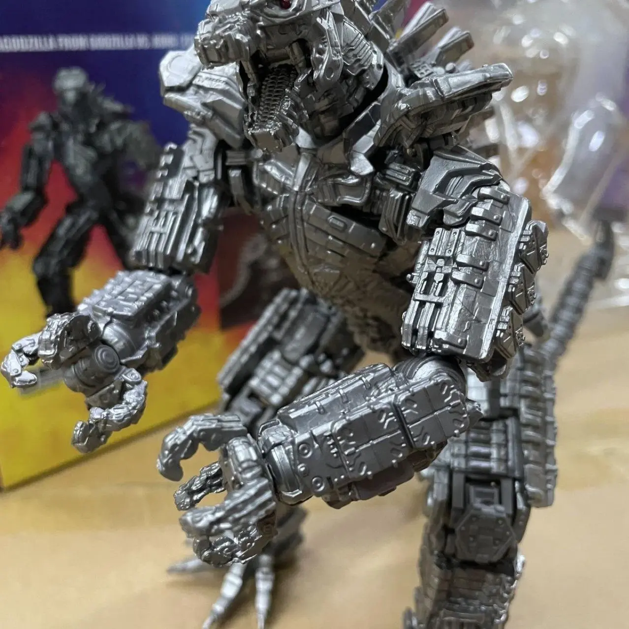 Mechagodzilla PVC Anime Action Figure Godzilla Vs Kong Giant Gojira Movable Joints Model Dolls Toys Collectible Kids Gift