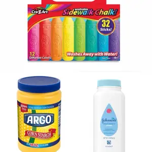 32ct Cra-Z-Art Chalk / Argo CS / Travel Size Baby Powder