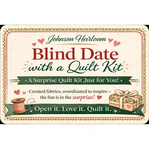 💌 Blind Date with a Quilt Kit