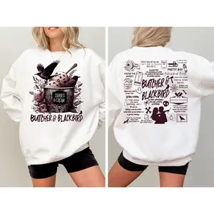 Butcher & Blackbird Brynne Weaver 2 Sides Sweatshirt, Butcher and Blackbird Pink Merch, Brynne Weaver Shirt, Smut Reader Shirt, STFUATTDLAGG, Dark Romance Merch, Morally Grey, Bookish Merch, Booktok Shirt, Gift Suitable For Book Lover