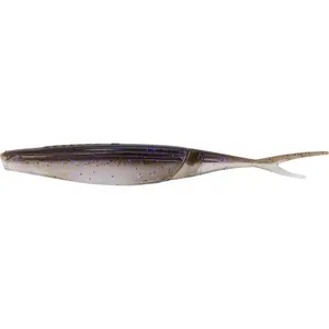 Yamamoto Hinge Minnow 6" - Electric Shad  5pk