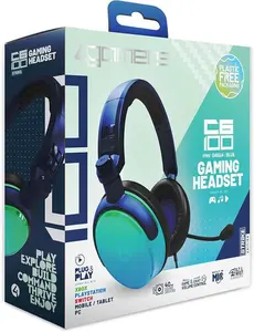 PC Accessory:  Wired Headset - 4Gamers C6-100 - Strike:  Compatible with PC, Switch, PS5, Xbox X|S  [GAMES ACCESSORIES] Universal Game