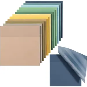- Transparent Sticky Notes, 3"x3", Coastal Calm, 12 Pads, 600 Sheets, See Through Sticky Notes, Bulk Sticky Notes Transparent, Translucent Sticky Notes, Clear Transparent Sticky Notes Clear