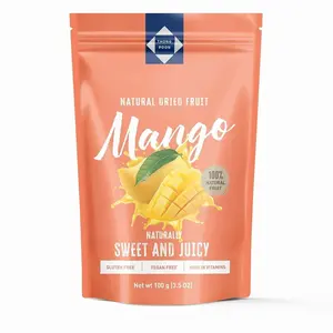 Natural Dried Mango – Premium Quality, Soft & Chewy, Naturally Sweet, Gluten-Free, Vegan, Healthy Snack Option, High in Vitamins, 3.5OZ (100gram) – Authentic Taste of Thailand