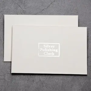 Individually Packaged Silver Polishing Cloth, Double‑sided Velvet Cloth for Jewelry Polishing cinnamon rings necklace camera boyfriend