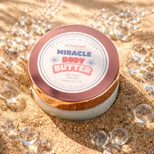 BLUE TANSY MIRACLE BODY BUTTER *Heals dry, cracked skin, reduces redness, helps to tighten and firm skin* Made with pure blue tansy, mango and shea butters, HAND-CRAFTED AND VEGAN