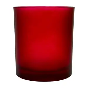 14 Oz. Havana Ruby Frosted Candle Jar