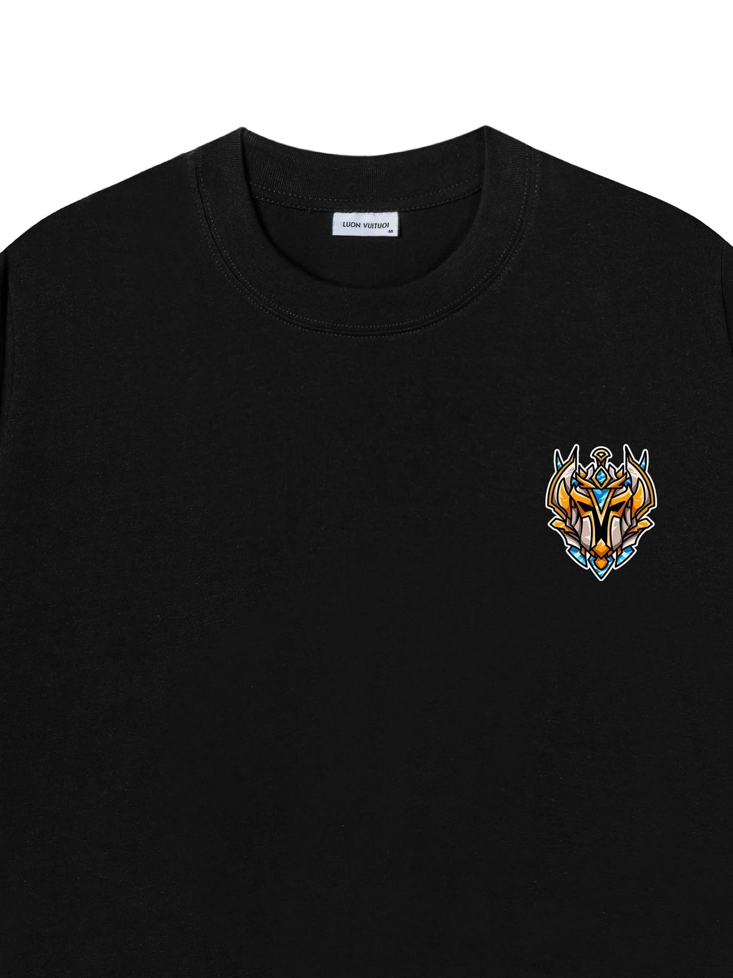 Aram Is My Ranked Oversized Graphic T-Shirt League of Legends Streetwear Unisex 100% Cotton