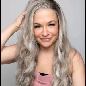 Watered Souls Rochelle 22" Blonde Waterwave. 13x4 Lace Front. Premium synthetic fibers. 120 density, Scandinavian hairlne.  Heat Tolerance 350. She comes with a free wig cap and f