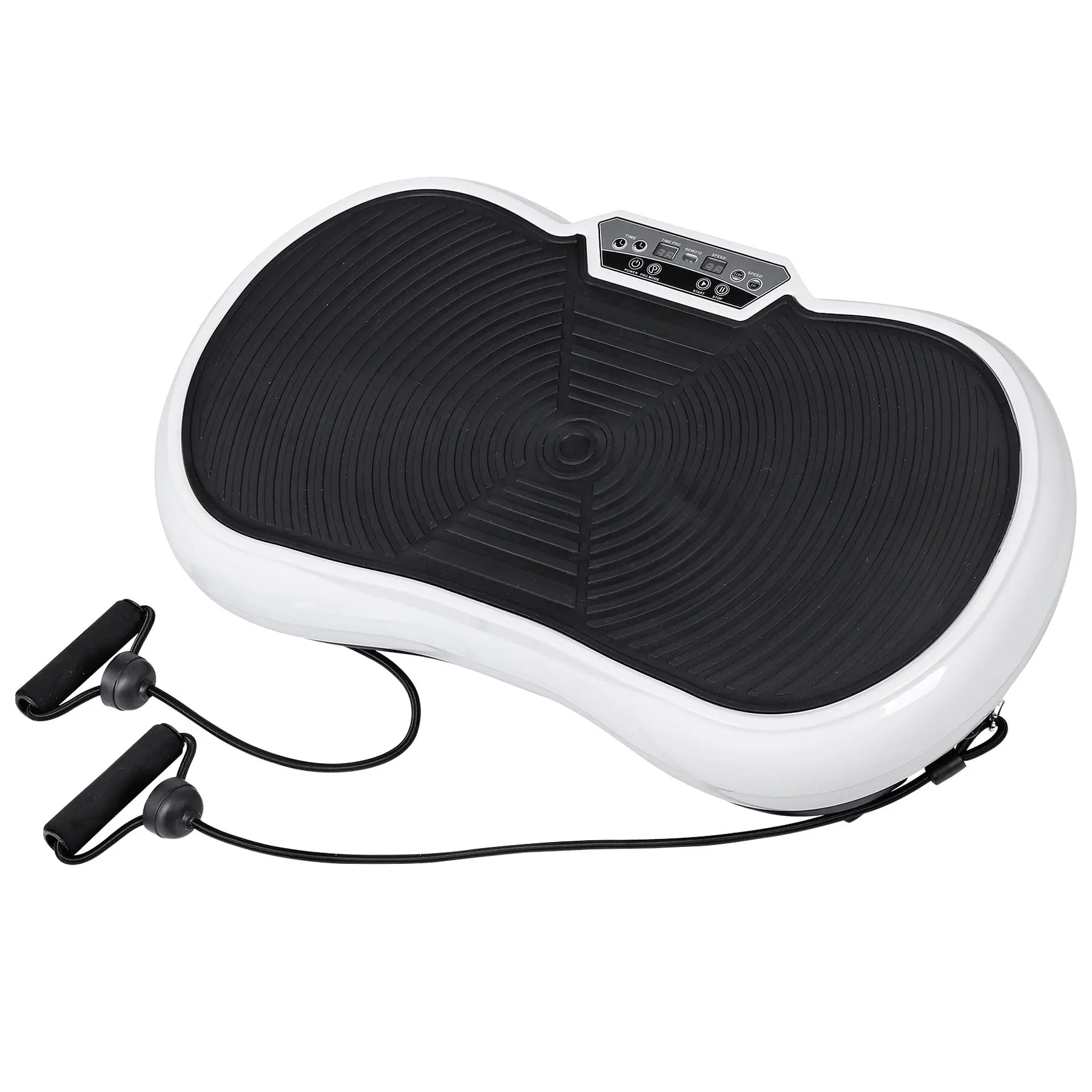 bluetooth vibration device CeraMarble Vibration Plate Exercise Machine 10 Modes Whole Body Workout  with Loop Bands Jump Rope Bluetooth Speaker - Bed Bath & Beyond main image 0