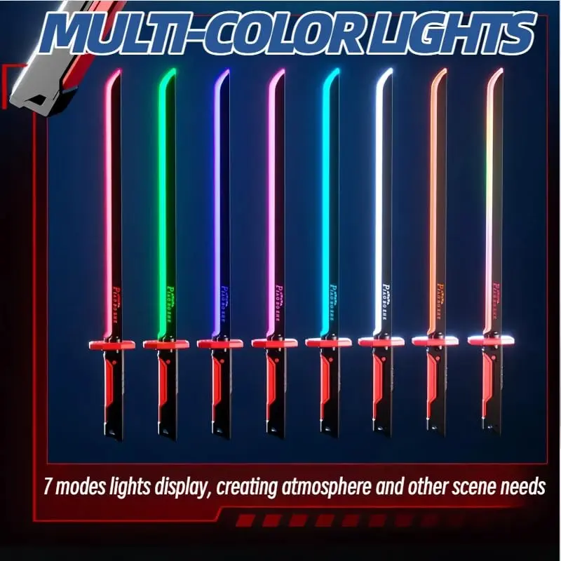 Sparkblade Sword with Sparks Smoke 7-Color LED Lighting Effects