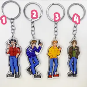 Marble Hornets Acrylic Keychains