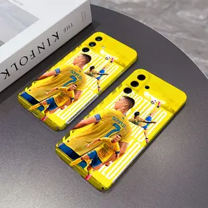 Stylish and Cool CR7 Phone Case for Samsung Galaxy A36, A26, A55, A35, A06, A14, A24, A34, A54, A15, A05S, A25, A23, A33, A53, A73, A13, A04E, A04 4G/5G - Shockproof Hard PC Back Cover with Camera Protection