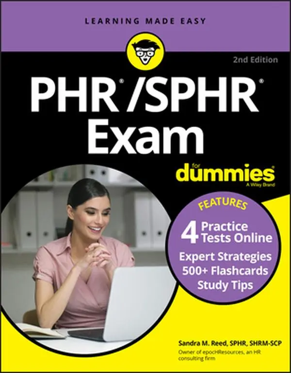 USED Book - Phr/Sphr Exam for Dummies with Online Practice by Reed, Sandra M. (Paperback) - english