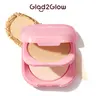Glad2Glow Perfect Blurring Pressed Powder Foundation - Powder Compact, 6 Shades, Double Coated Technology, Non-Patchy Smooth Finish, Blendable, Soft Focus, Back to School