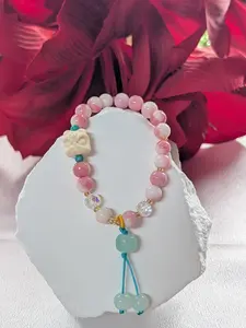 Porcelain Moonlight Bracelet,  Echo-Friendly Artisanal Jewelry