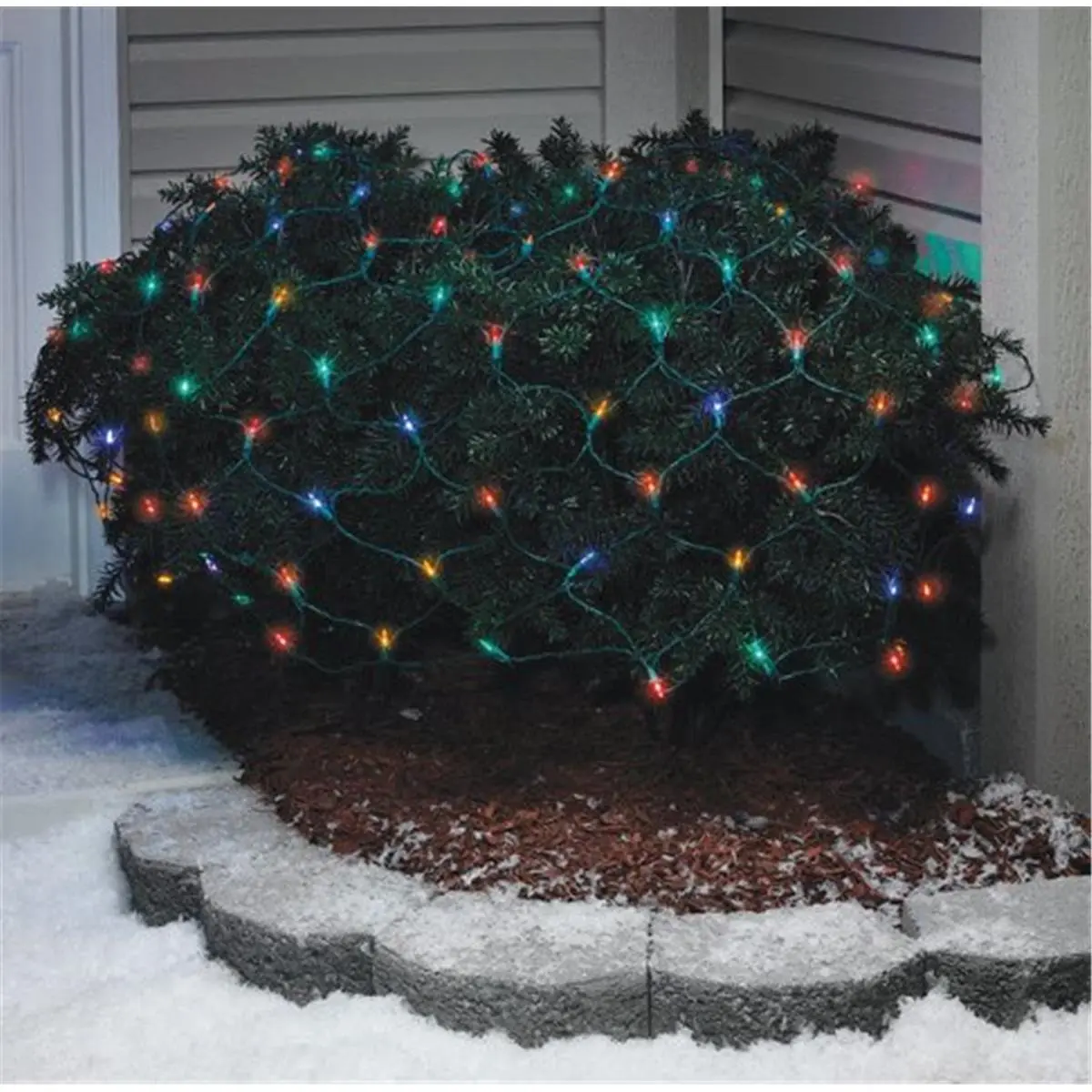 Celebrations 282M4213 Mini Twinkle LED Net Lights Multi Color