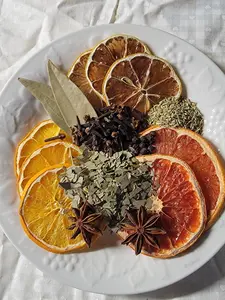 Comfort Collection Simmer Pot Kits - Herbal, Citrus, Spices & Dried Fruit Sachets for Home Use nontoxic and functional for life's most uncomfortable days