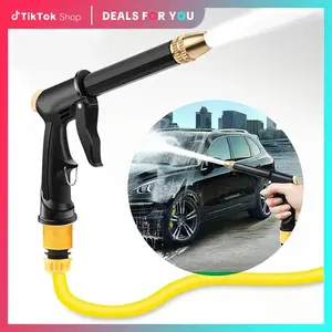 Portable High Pressure Water Sprayer, Adjustable Garden Hose Nozzle Sprayer, Car Washing & Maintenance Tool, Pet Cleaning Tool & Dealsforyoudays