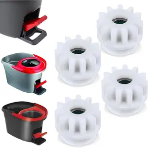Easy Mop Pedal Broom Spin Replacement One Way Clutch Bearing Gear Sprockets Spin Mop Repair Replacement Parts Compatible with Ocedar, Vilida