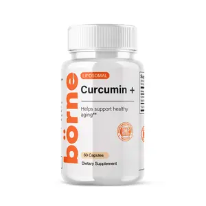 BORNE Liposomal Curcumin 500mg Supplement – High Absorption Turmeric Extract for Recovery & Daily Wellness